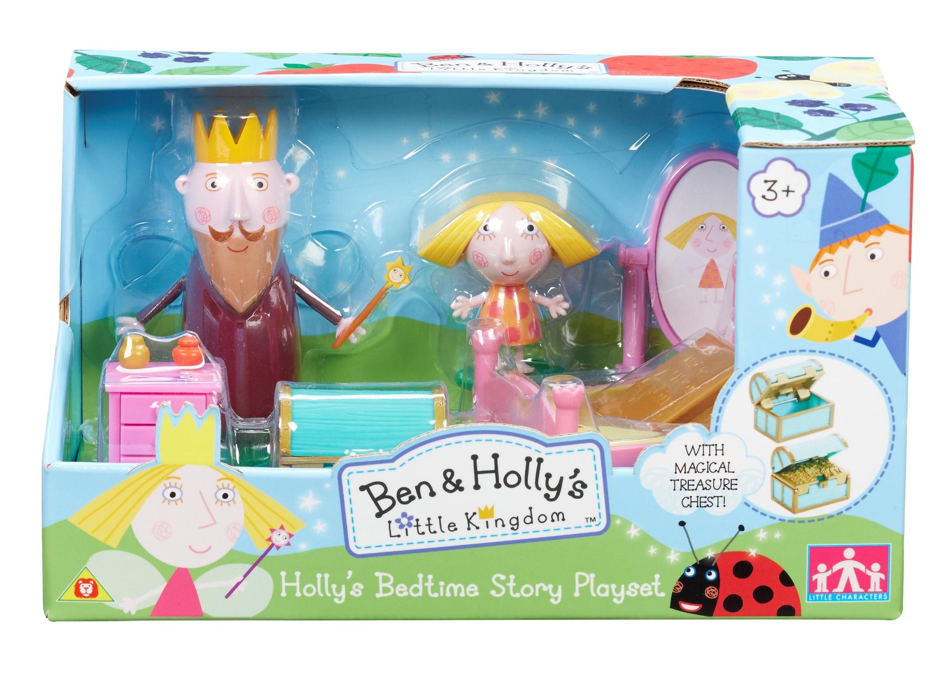 Игровой набор – Сказка на ночь с 2 фигурками Холли и короля из серии Маленькое королевство Бена и Холли  
